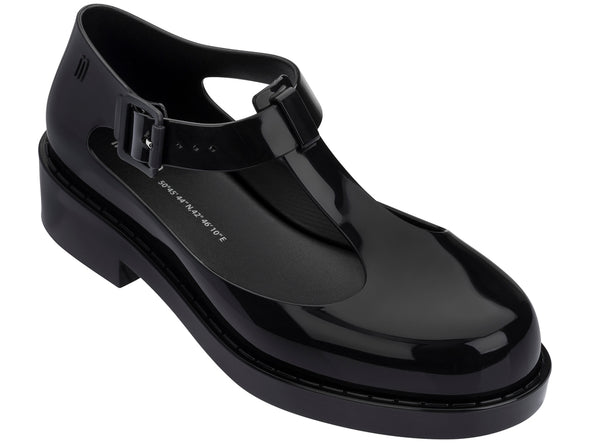 Melissa Kazakova Buckle Black Sandal for Ladies – Stylish and Comfortable Women's Black Sandals with Adjustable Buckle