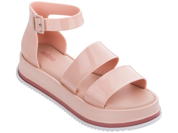 Melissa Model Pink Platform Sandal for Women - Trendy and Comfortable Elevated Sandals