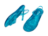 Melissa Real Jelly Flat Blue Sandal for Men and Women - Stylish and Comfortable Unisex Sandals