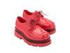Melissa Shifter trendy lace up red sneakers for women – stylish, lightweight & comfortable casual sneakers perfect for daily wear and modern fashion.