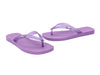 Melissa Sun Long Beach AD Flat Purple Flipflops for Women - Stylish and Comfortable Casual Footwear