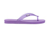 Melissa Sun Long Beach AD Flat Purple Flipflops for Women - Stylish Purple Flipflops for Women