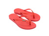 Melissa Sun red flip flop slippers for women – stylish and lightweight vegan sandals made with Melflex, perfect for casual daily wear and summer comfort.