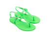 Melissa Sun T-Strap Flat Buckle Green Flip Flop Sandal for Women – Stylish and comfortable T-strap sandals with a secure buckle closure, perfect for casual wear and summer outings.