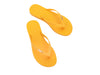 Melissa Sun Venice AD Yellow Flip Flop Slippers for Women - Trendy and Comfortable Summer Footwear