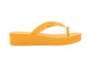 Melissa Sun Venice AD Yellow Platform Flipflop Slippers for Women - Comfortable and stylish footwear for casual outings.