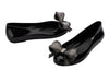 Melissa Sweet Love VIII AD Black Ballerinas for Women –trendy ballerina for women