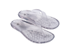 Melissa The Real Jelly Clear Flip Flop Slippers – Transparent and water-resistant jelly flip-flops made from signature fruit-scented PVC, offering comfort and style for everyday wear.