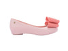 Melissa Ultragirl Sweet XIX Pink Slip-On Ballerinas with Oversized Bow for Women
