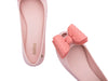 Melissa Ultragirl Sweet XIX Pink Slip-On Ballerinas with Oversized Bow for Women