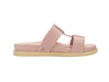Melissa Way Platform Slide Pink Slip-On Sandals for Women