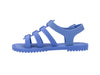 Mini Melissa Flox Flat Unisex Blue Sandal for Kids – Comfortable and stylish strappy sandals with a modern design, perfect for everyday wear and outdoor activities.