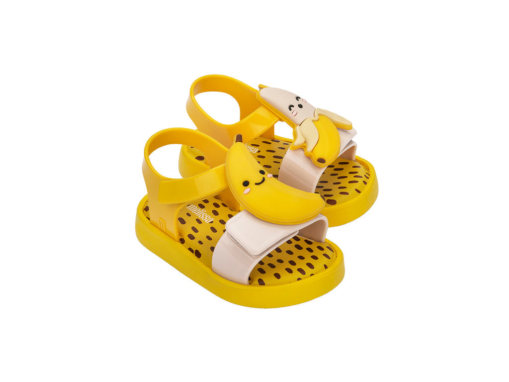 Yellow Pineapple Sandals Mini Melissa Baby Girl Pineapple