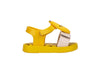 Mini Melissa Jump Fruitland Yellow Sandal with Banana Design for Babies – Cute and comfy fruit-themed sandals featuring a playful banana design, perfect for baby boys and girls.