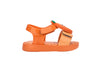 Mini Melissa Jump Fruitland Yellow Sandal with Orange Design for Babies – Adorable and comfortable baby sandals featuring a fun fruit-inspired design, perfect for everyday wear.