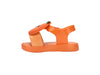 Mini Melissa Jump Fruitland Yellow Sandal with Orange Design for Babies – Adorable and comfortable baby sandals featuring a fun fruit-inspired design, perfect for everyday wear.