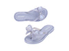 Mini Melissa Lilac Kids Flip Flops for Girls –Flat slippers for girls