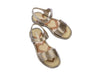 Mini Melissa Mar Jelly Pop Gold Glitter Sandal for Girls – Stylish and comfortable jelly sandals with a shimmering gold glitter finish, perfect for casual and party wear.