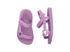 Mini Melissa Sun Downtown Lilac Flat Sandals for Baby – Comfortable and Stylish Footwear for Little Feet